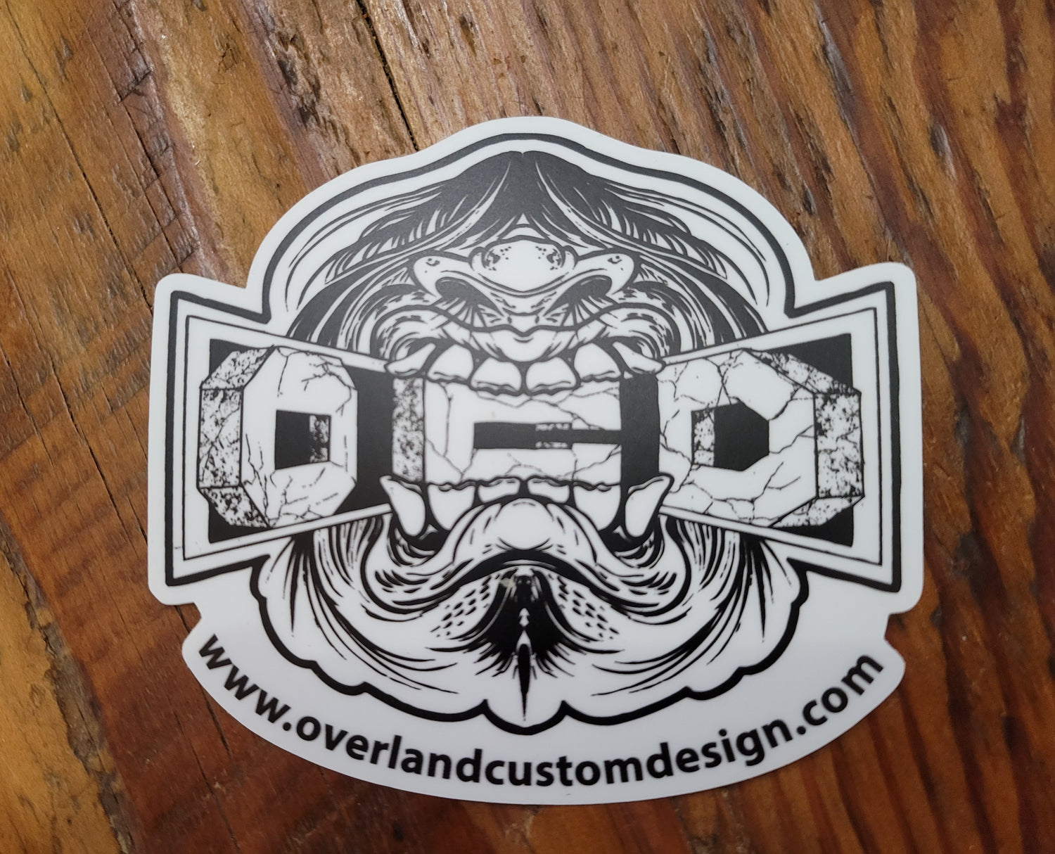 OCD Sasquatch Sticker