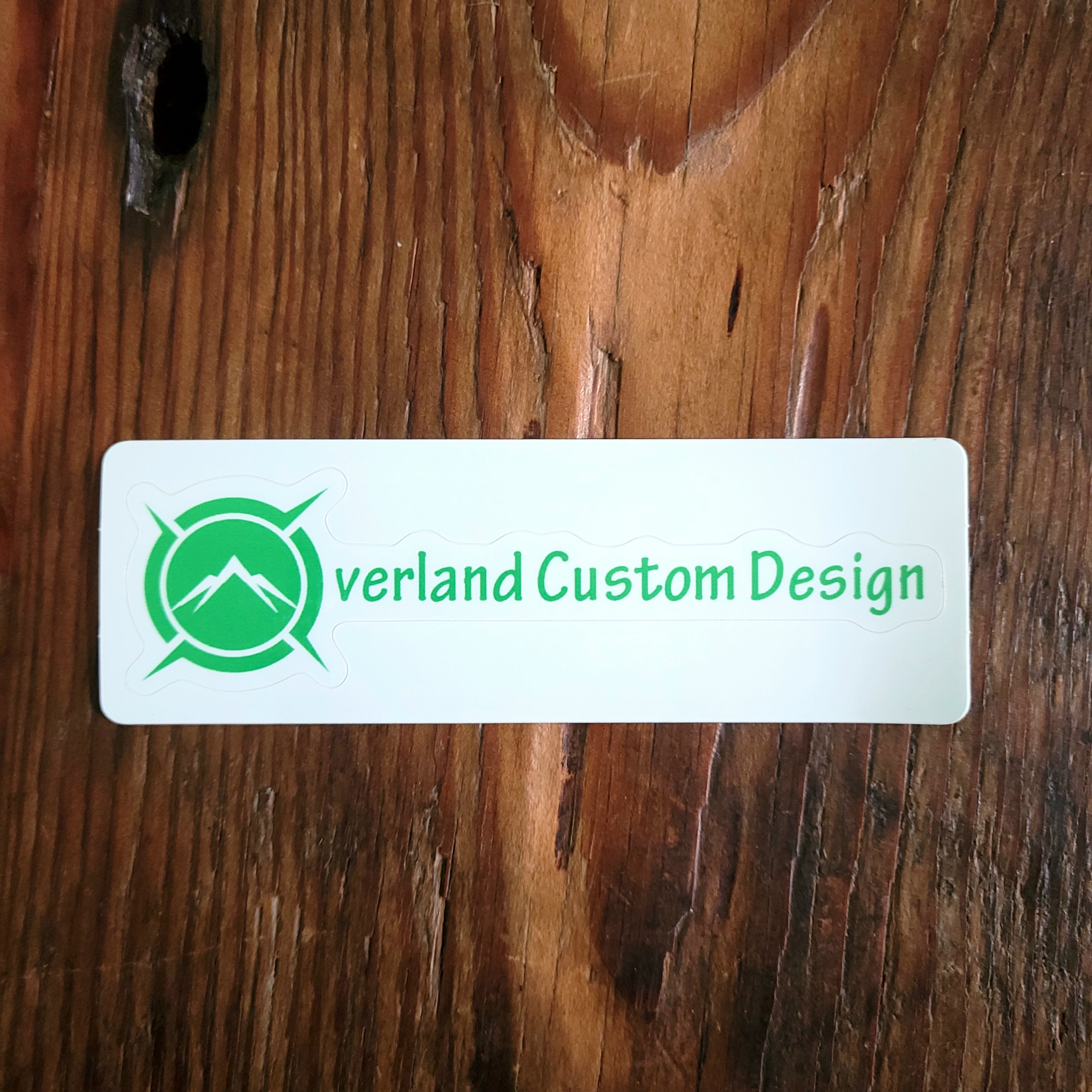 OCD OG Green Sticker – Overland Custom Design
