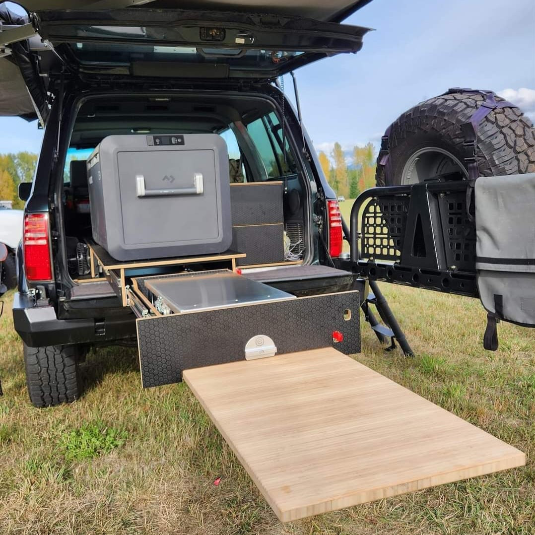 80 Series Land Cruiser Drawer Unit – Overland Custom Design
